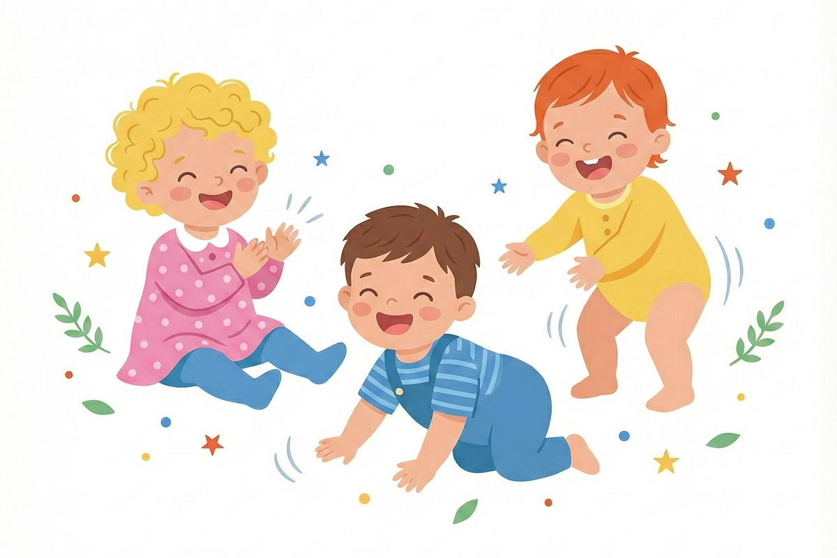 Les Minis, groupe des bébés de 4 à 18 mois de la crèche de Bevaix